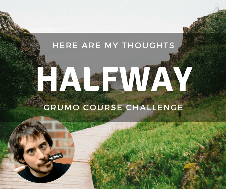 My thoughts on the course creation challenge (Halfway point)