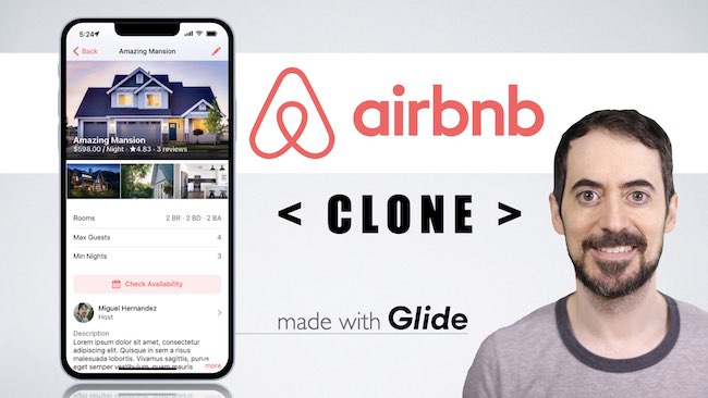 AirBNB Clone App Template (Made with Glide)