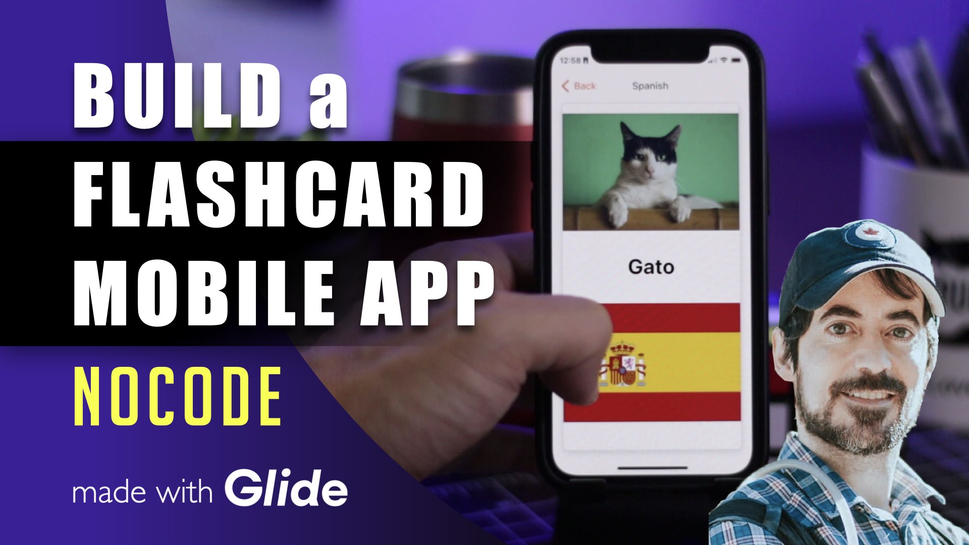 Build A FlashCard App Without Coding GRUMO